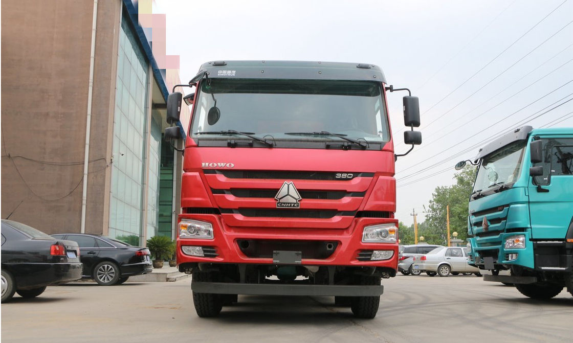 HOWO 371HP 8 x 4 utilizó el camión volquete, camiones de volquete resistentes de la segunda mano