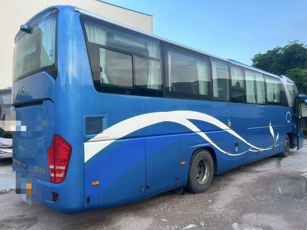 Autobús de pasajeros usado Yutong 6122 de 54 asientos, motor diésel Weichai, autobús turístico usado para África
