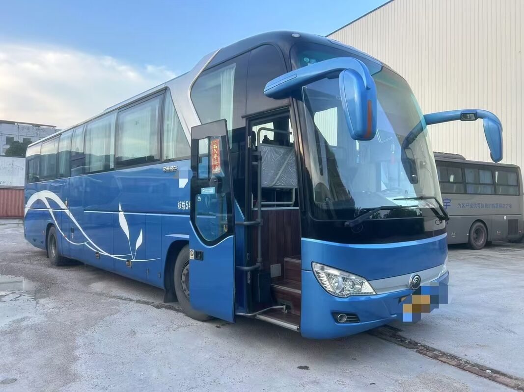 Autobús de pasajeros usado Yutong 6122 de 54 asientos, motor diésel Weichai, autobús turístico usado para África