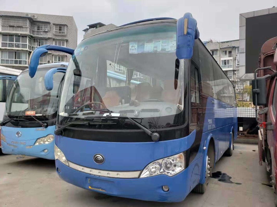 El azul ZK6938H9 utilizó el autobús usado los asientos del viaje de los autobuses 39 de Yutong gran funcionamiento de 2010 AÑOS