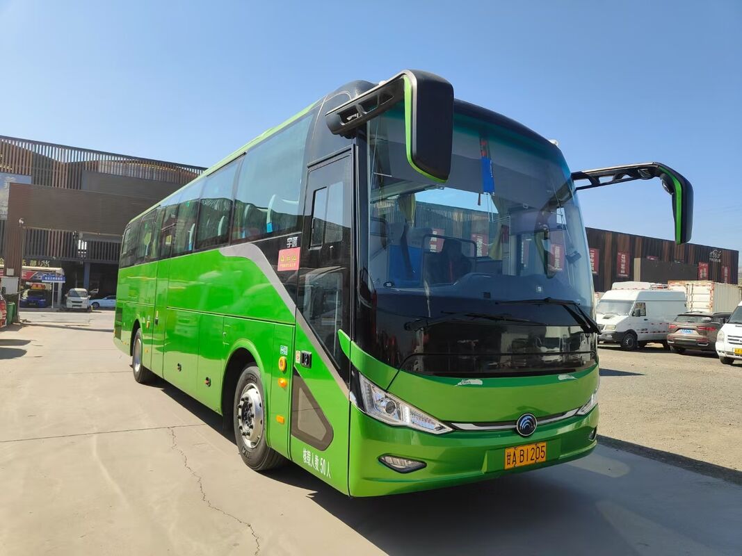 Autobús Yutong ZK6117 de segunda mano con motor diésel Weichai, doble puerta, 50 asientos, autocar de lujo con volante a la izquierda en venta