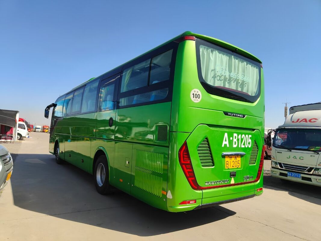 Autobús Yutong ZK6117 de segunda mano con motor diésel Weichai, doble puerta, 50 asientos, autocar de lujo con volante a la izquierda en venta