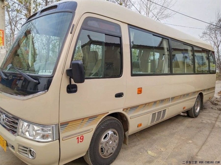 1HZ 6 el cilindro Toyato diesel utilizó el autobús de la ciudad con 19-29 Seaters Mini Buses