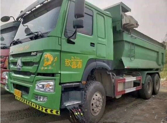 El motor 340HP del euro IV utilizó el camión volquete con la impulsión 6x4 en venta