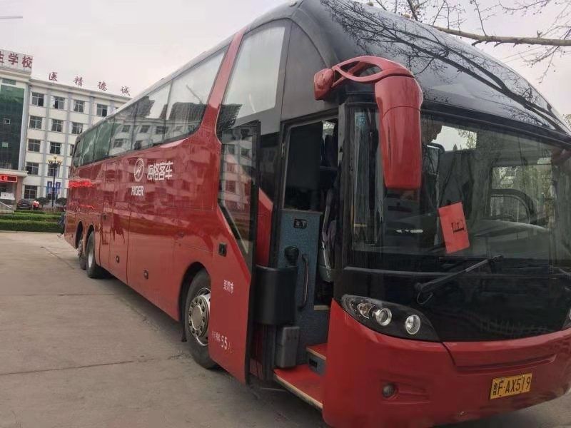 Autobús usado asientos de lujo del pasajero IV/V de Euro del coche de la mano KLQ6122 2do 24-57
