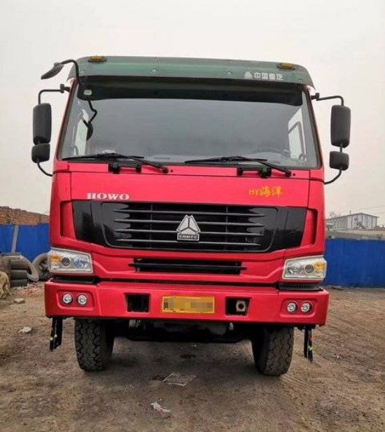 La marca 20-30T de HOWO utilizó los camiones diesel/los camiones de volquete de la segunda mano 375hp 2012 años