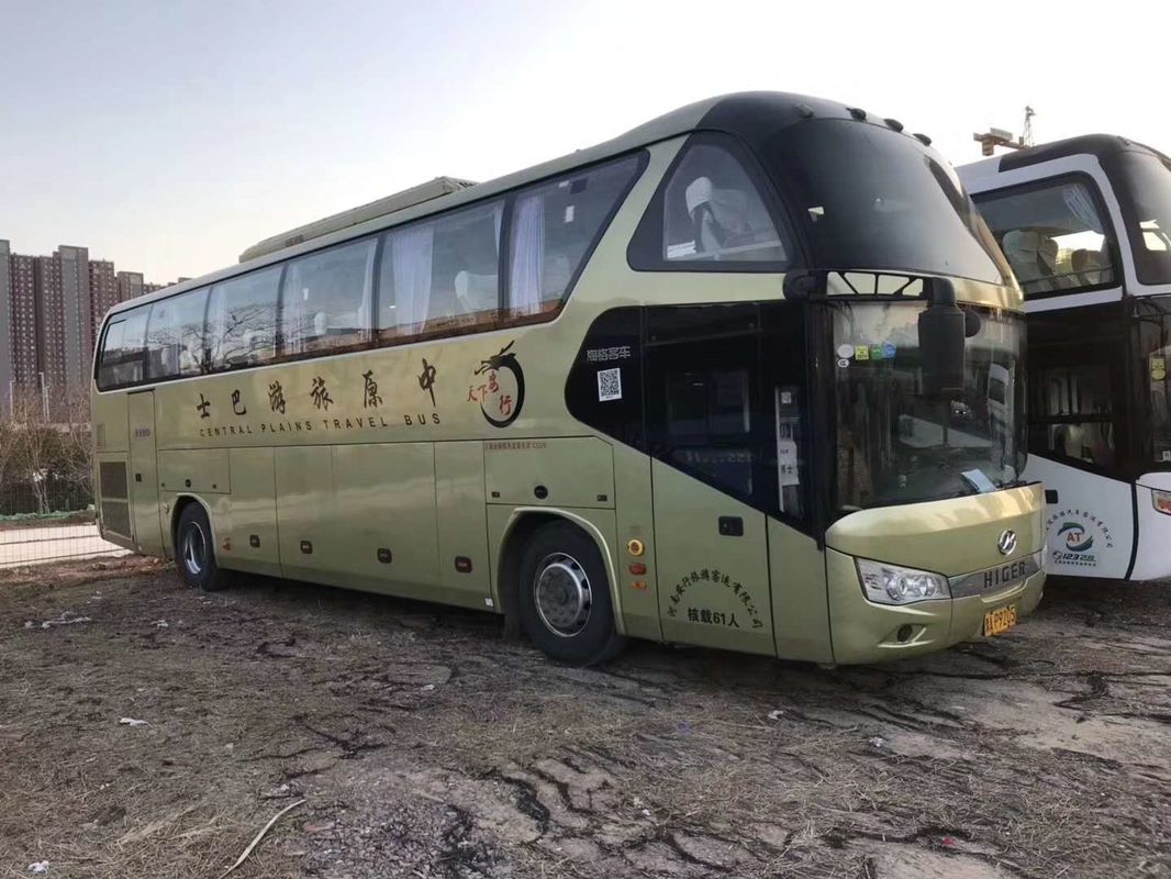 Yutong de lujo dos puertas utilizó asientos diesel del bus turístico 25-71 2015 años