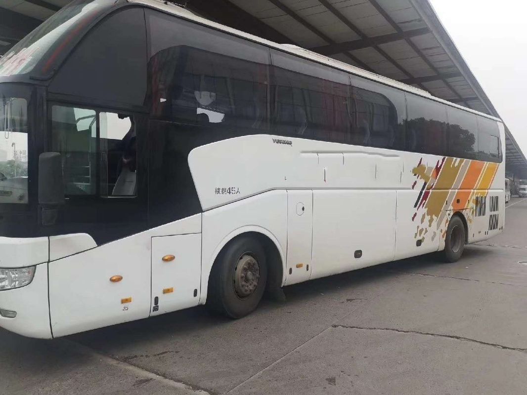 Asientos fuertes usados diesel del capítulo 25-57 de Bus Yutong zk6127 del coche con el retrete de la CA