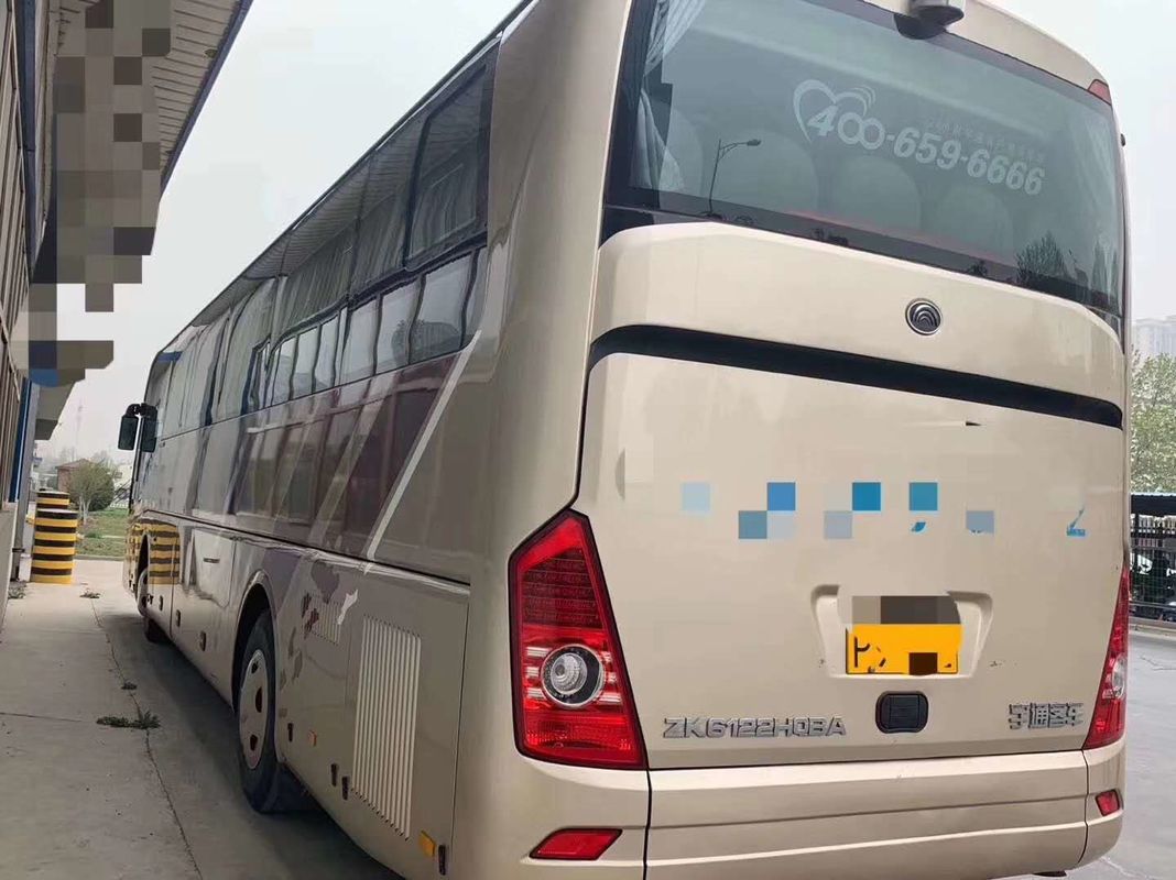 Autobús usado Yutong del práctico de costa del motor LHD de YC diesel 55 Seat de 2015 años 12 metros