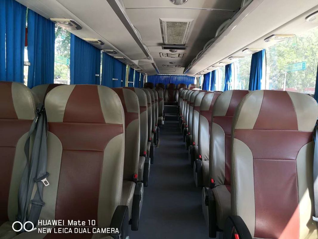 Autobús diesel del coche de Zk 6122 55 Seater del autobús turístico de la mano de Yutong segundo con vídeo de la CA