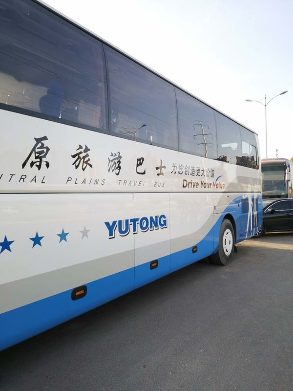 Impulsión usada Yutong de la mano izquierda del motor diesel del autobús del práctico de costa de los asientos 6122HQ9A 51 con el aire/acondicionado