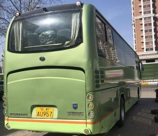 Yutong usado mutuo transporta color opcional de los asientos del modelo 55 de Zk 6107