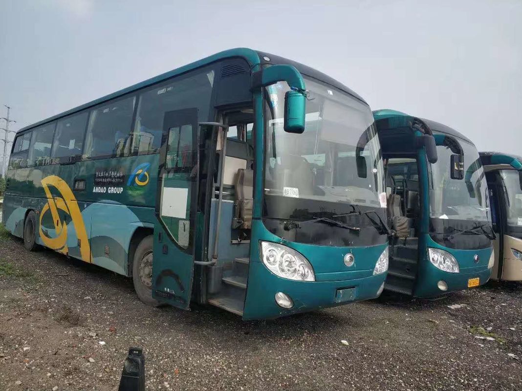 47 asientos Yutong usado 2010 años transportan el modelo diesel del motor 6120 del euro III de la longitud del 12m
