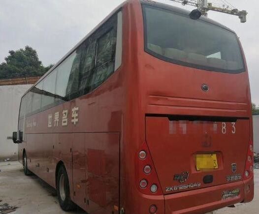 2013 años utilizaron asientos del autobús 57 del modelo de los autobuses Zk6125 de Yutong con el saco hinchable/el retrete seguros