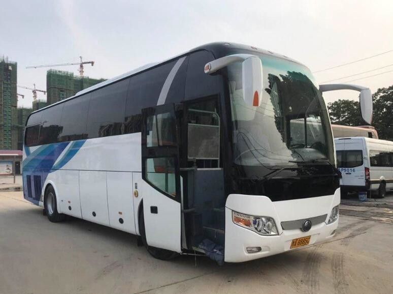 LHD/RHD utilizó poder del motor del autobús 100km/H Max Speed 162kw de Yutong 45 Seater