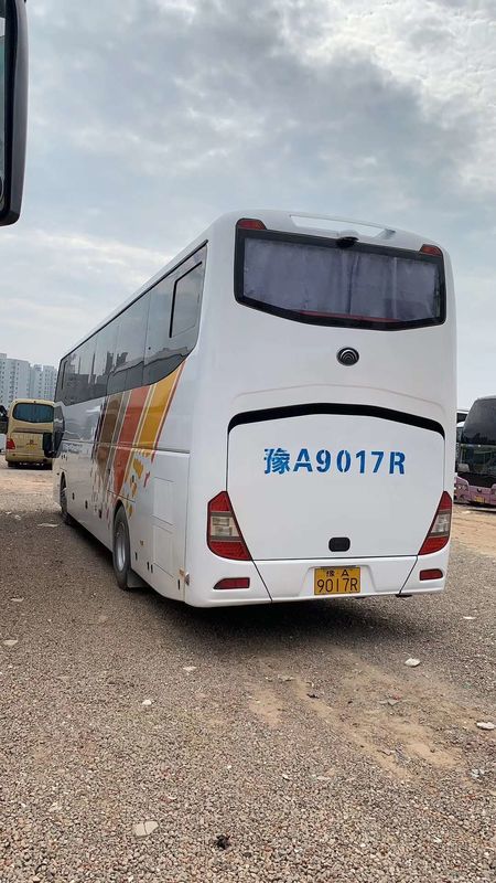 El diesel de 59 asientos utilizó blanco de la velocidad máxima 100km/H de los autobuses de Yutong 2014 años ZK6127