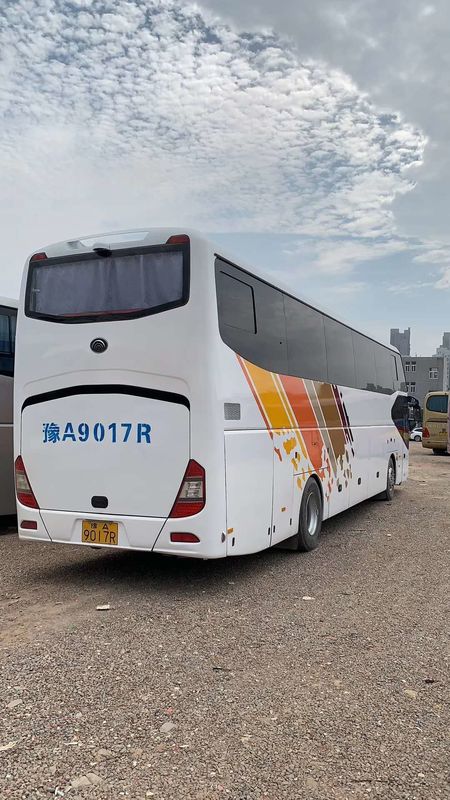 El diesel de 59 asientos utilizó blanco de la velocidad máxima 100km/H de los autobuses de Yutong 2014 años ZK6127