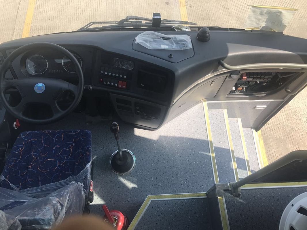 Tipo modo del combustible diesel del autobús del coche de Seat de la marca 50 de SLK6118 Shenlong de la impulsión de LHD