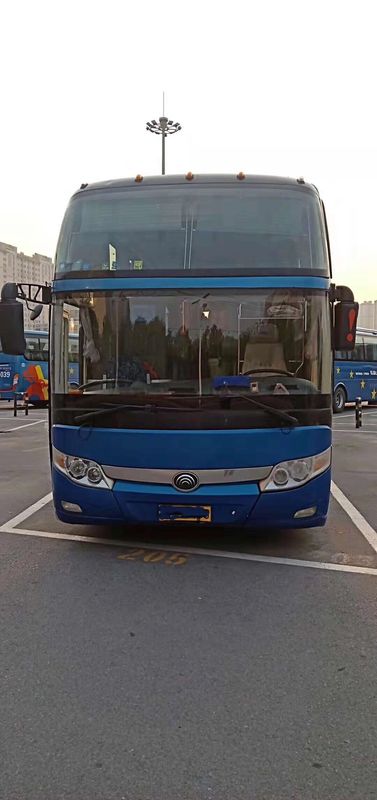 6127 Yutong diesel modelo utilizaron el bus turístico los asientos LHD ISO de 2013 años 51 pasajeros con el airbag