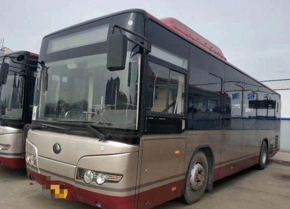 70 asientos Yutong usado LHD transportan al coche turístico Bus de la ciudad de CNG del kilometraje urbano del autobús el 19000KM