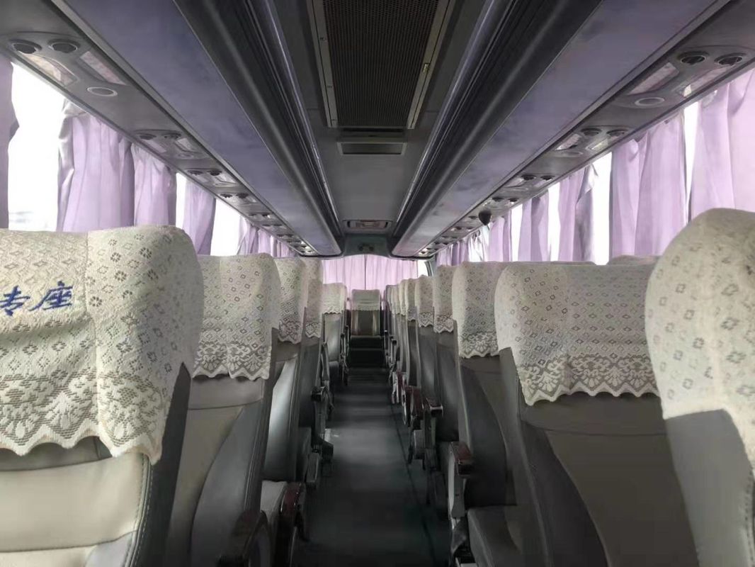 2014 años Beifang utilizaron la puerta media del motor del WP de los asientos del modelo 57 del autobús 6128 del coche con el saco hinchable/el retrete