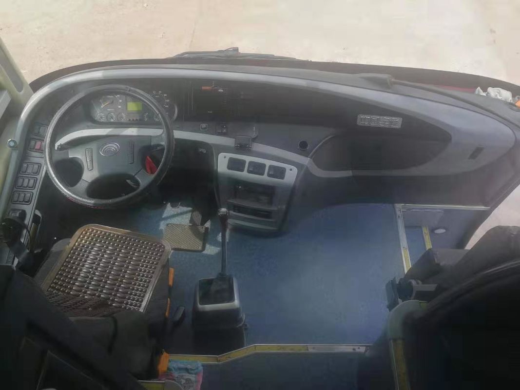 El autobús turístico 53 de la mano del negocio/del viaje segundo de ZK6122H asienta LHD 2012 años con el refrigerador