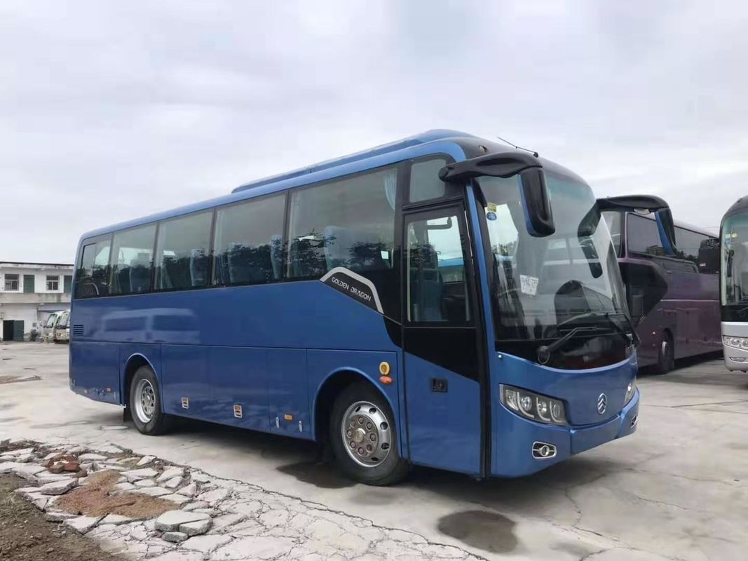 33 asientos 2014 altura azul usada autobús usada año del autobús del color 3300m m de los autocares del viaje