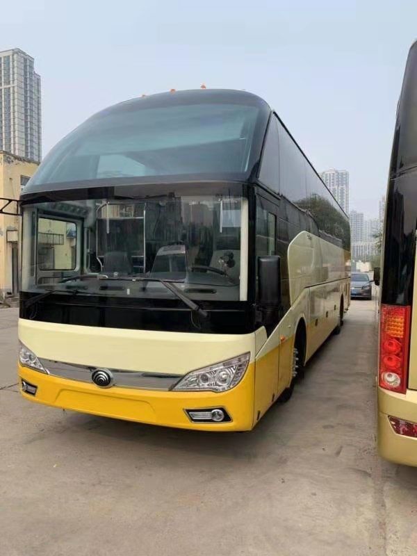 Los asientos Yutong usado lujo de 2014 años 53 transportan ZK6122 el bus turístico de la mano del modelo segundo