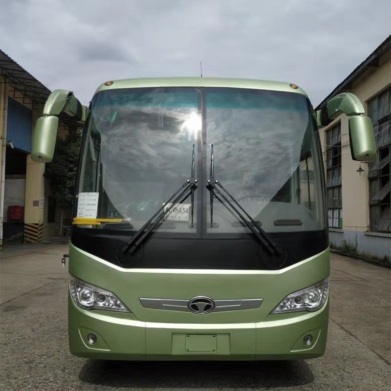 Parte posterior doble Axle Left Hand Drive del autobús del motor diesel de 63 asientos el 110km/H Max Speed