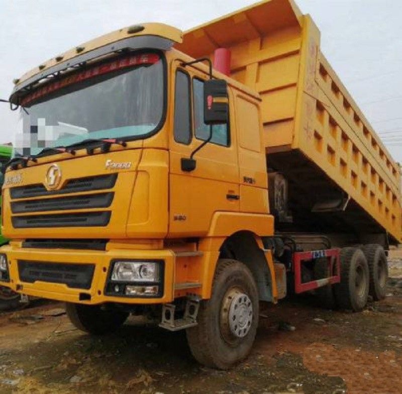 Shacman F3000 utilizó el camión volquete 2018 camión de volquete del año 6x4 transmisión manual de 40 toneladas