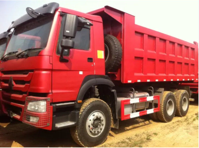 La construcción de la segunda mano trabaja a máquina capacidad de carga del camión de volquete de la descarga de las ruedas 6*4 10 30T