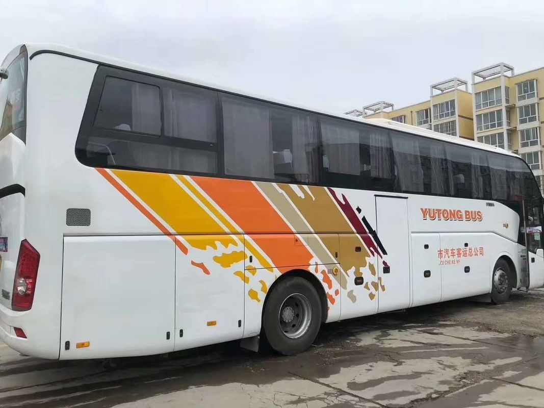 Yutong utilizó el coche Bus de la mano del saco hinchable 100km/H Yutong segundo de la puerta doble del autobús ZK6122