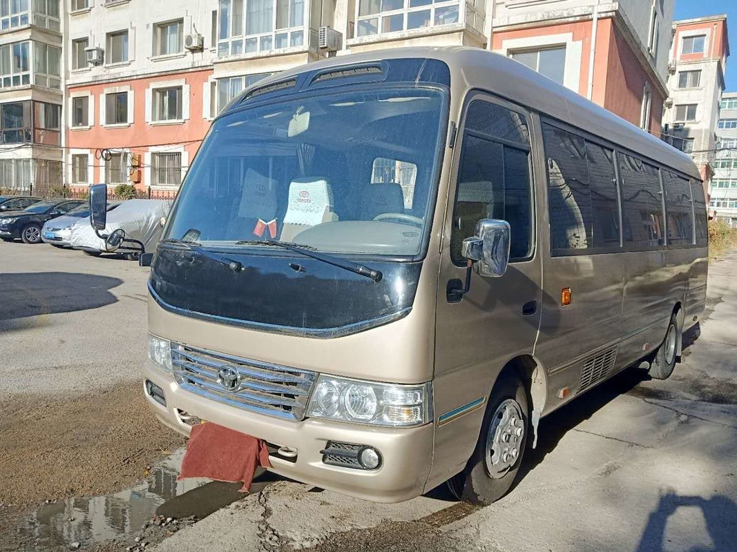 Marca usada gasolina de MIni Bus Toyota del autobús del práctico de costa de 2013 del año asientos de Toyota 30