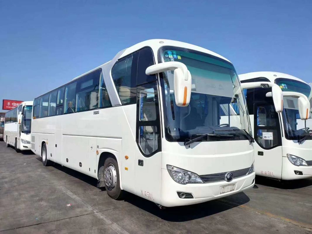 2016 la mano de Yutong segundo de los asientos del año 50 transporta al coche Bus para el euro de acero III del motor de Yuchai del chasis de las ventas