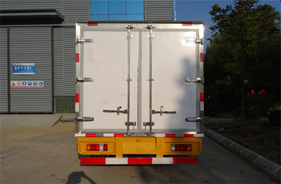 2 la puerta 100P 72kw 98km/H diesel refrigeró Multi-marca médica del Multi-modelo de los materiales del camión