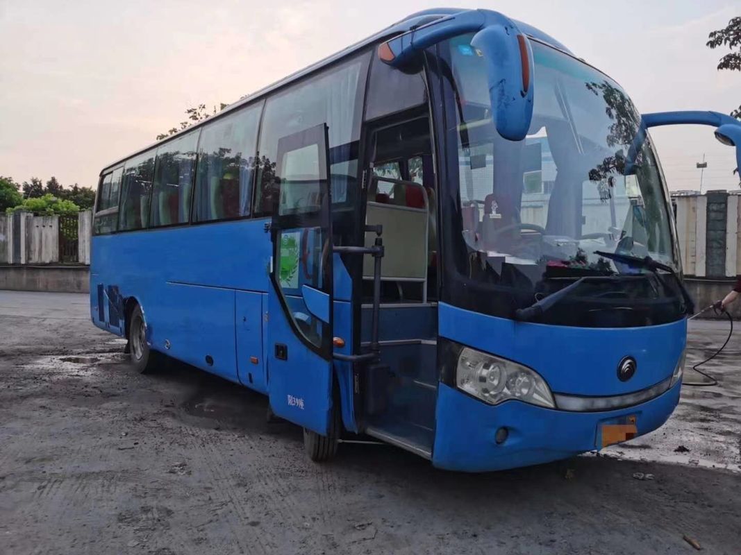 la mano de los asientos de la distancia entre ejes 162kw 39 de 4250m m transporta en segundo lugar al coche usado Bus Yutong Buses para las ventas