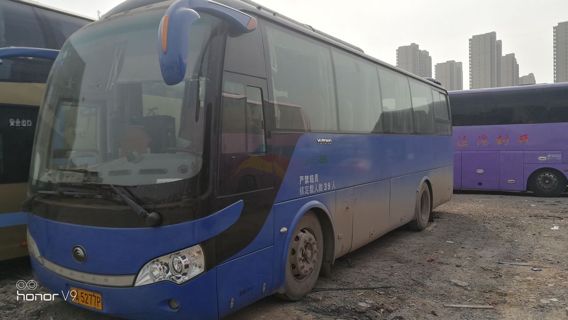 La marca ZK6938 39 de Yutong asienta estándar de emisión usado de Bus With Euro III del coche del motor diesel con la CA