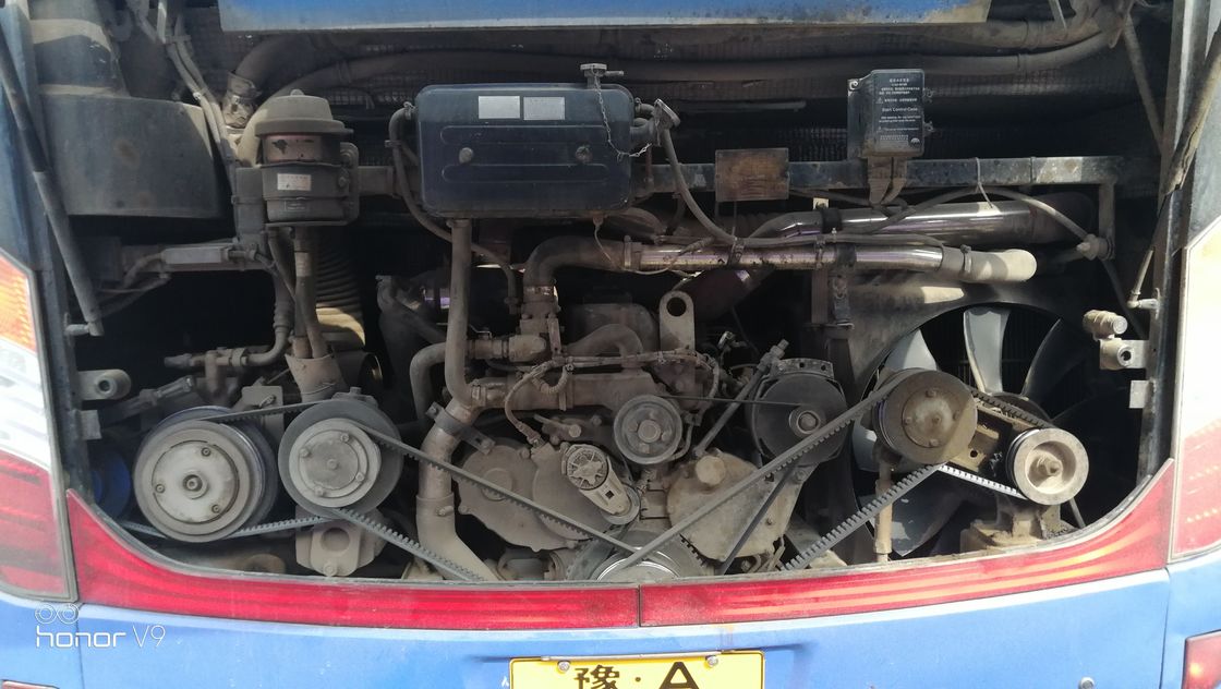 La marca ZK6938 39 de Yutong asienta estándar de emisión usado de Bus With Euro III del coche del motor diesel con la CA