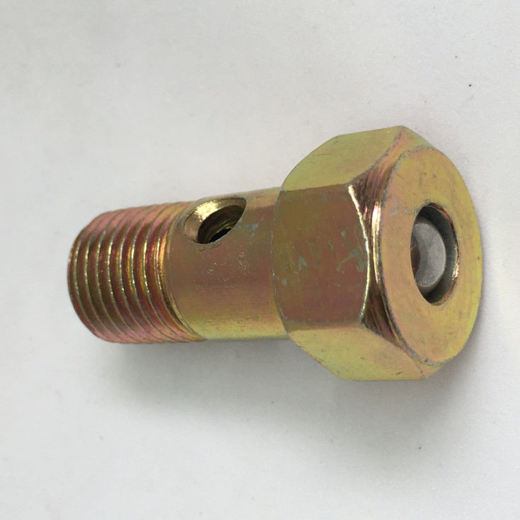 Válvula de derramamiento de la vuelta del aceite del Dos-agujero de los accesorios del sistema de SCANIA   Heavy Truck Engine Fuel 1417413047