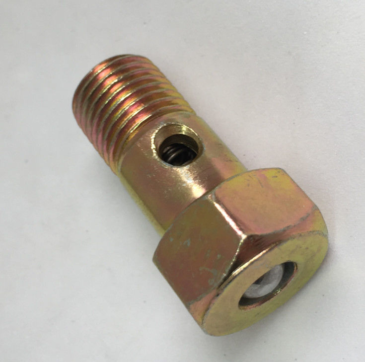Válvula de derramamiento de la vuelta del aceite del Dos-agujero de los accesorios del sistema de SCANIA   Heavy Truck Engine Fuel 1417413047