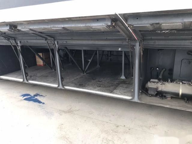 Asientos usados bajos del modelo KLQ6129 53 de Bus Higer Brand del coche de las puertas dobles de las buenas condiciones del euro III del chasis del saco hinchable del kilómetro