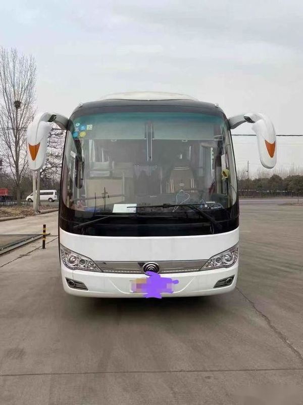 El solo chasis de dirección dejado del saco hinchable de las puertas VIP de lujo asienta al pasajero usado que el autobús utilizó asientos de la marca ZK6908 38 del autobús de Yutong