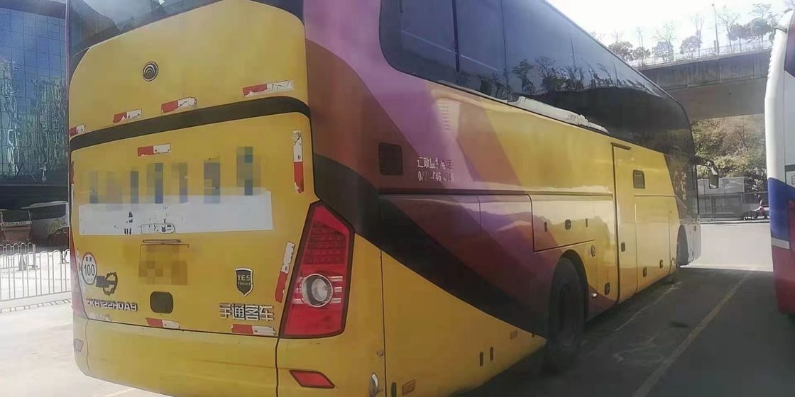Yutong usado transporta asientos de ZK6122 47 VIP con el motor 247kw de Weichai de las puertas dobles del retrete