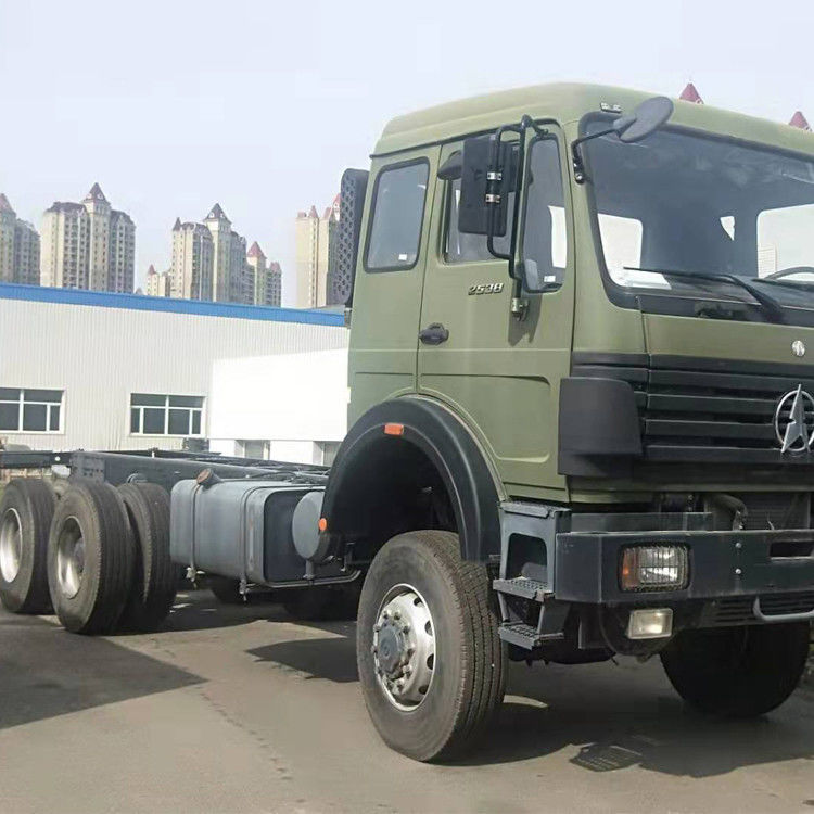 Beiben conduce todo 6 chasis 420HP del camión de Off Road de la rueda para el mún camino