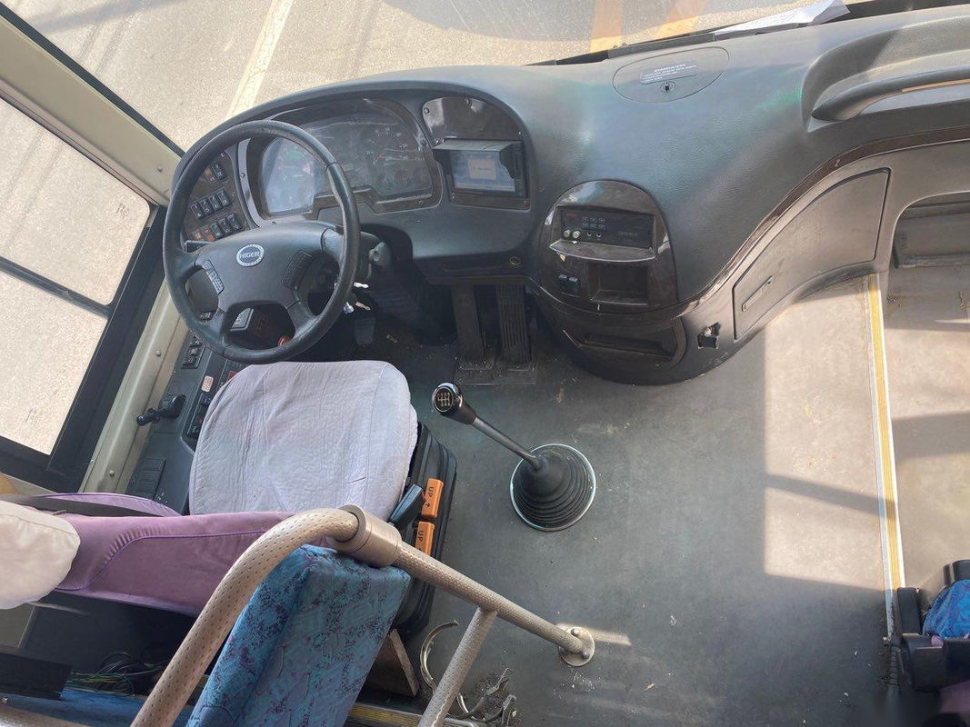 Autobús usado sola puerta usado asientos más altos usado del pasajero de la impulsión de Bus Left Hand del coche del autobús KLQ6119 51