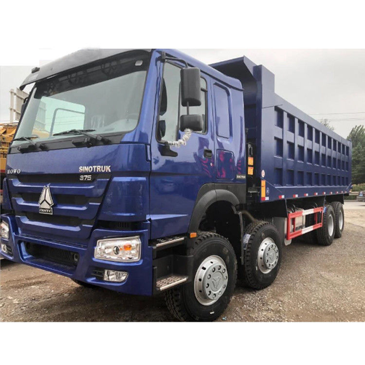 Camión de descargador de Sinotruck Howo 8x4 336 371 10 policía motorizado 40 Ton Tipper Truck Dump Truck