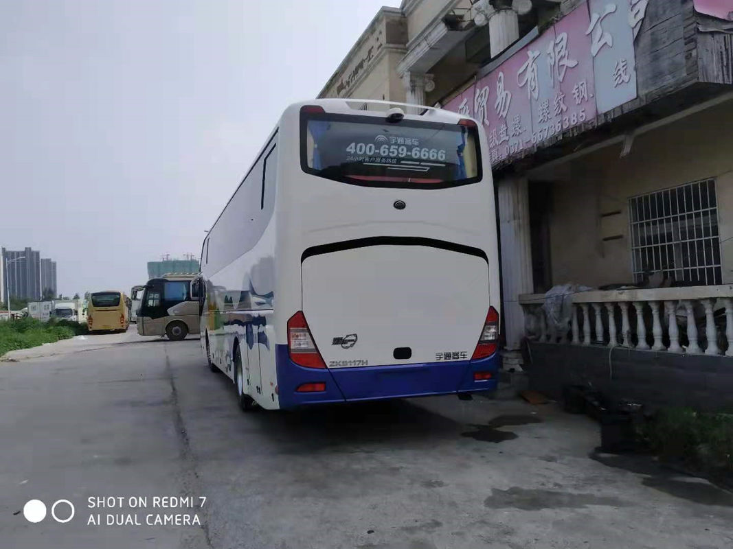 53 coche usado autobús usado asientos Bus de Yutong ZK6117 motor diesel de 2012 años NINGÚN accidente