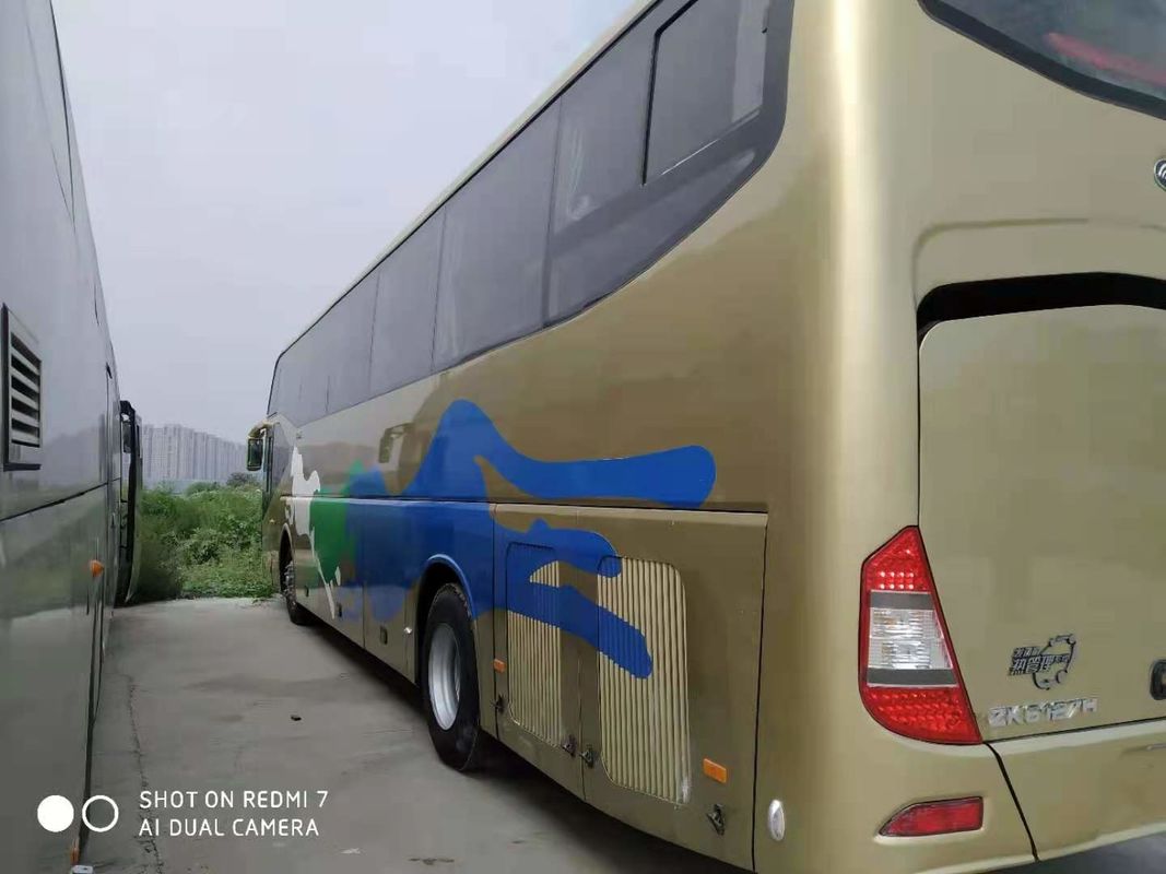 55 coche usado autobús usado asientos Bus de Yutong ZK6127 motor diesel de 2012 años en buenas condiciones