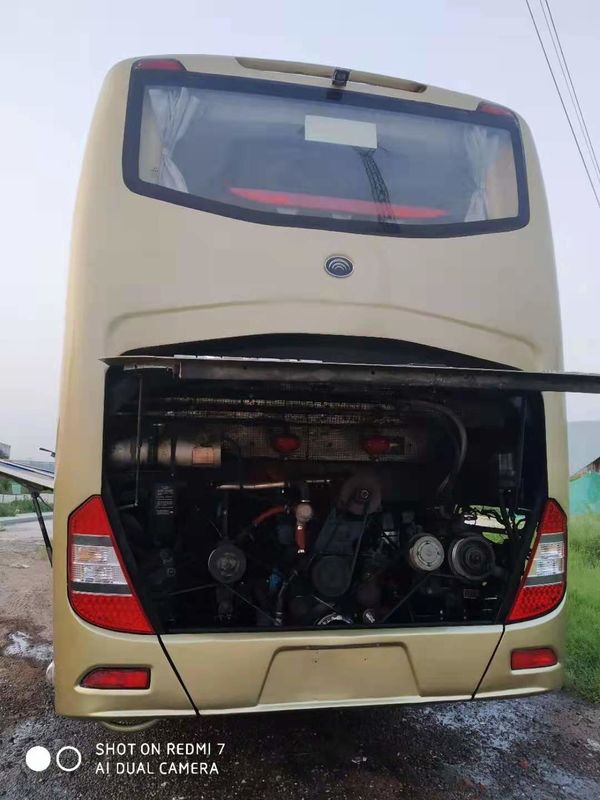 55 coche usado autobús usado asientos Bus de Yutong ZK6127 motor diesel de 2012 años en buenas condiciones
