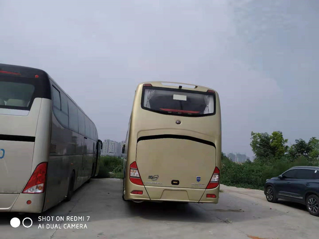 55 coche usado autobús usado asientos Bus de Yutong ZK6127 motor diesel de 2012 años en buenas condiciones